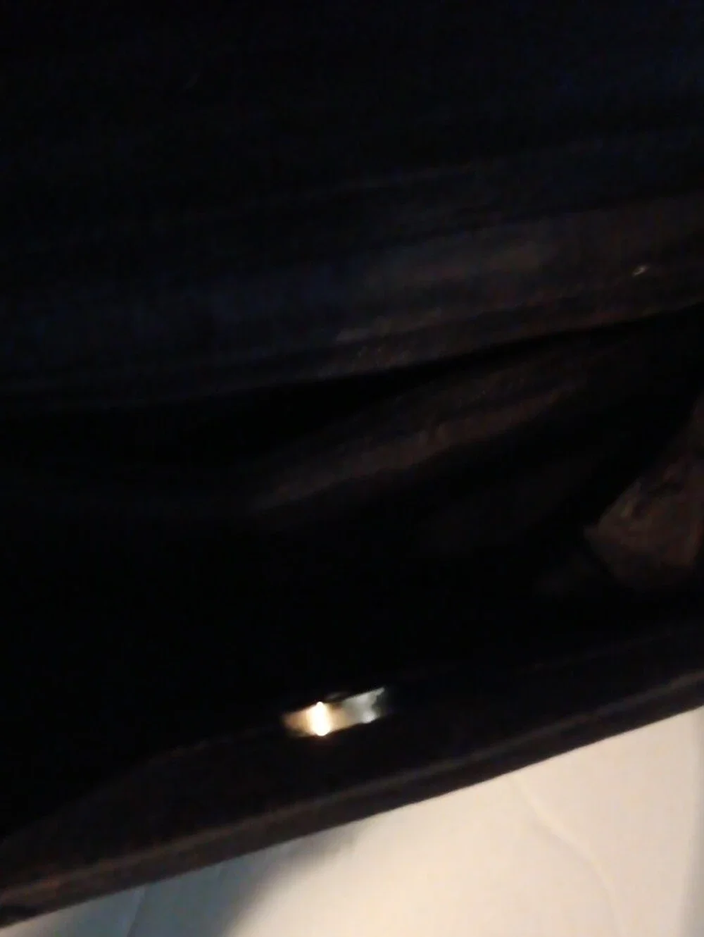 kate Spade Black Fabric Small Satchel